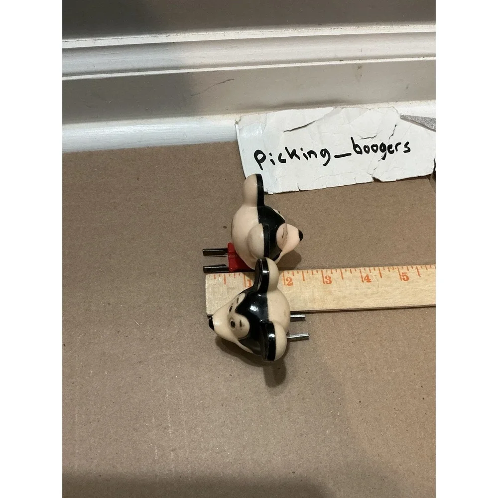 2 Walt Disney Mickey Mouse Vintage Nightlight Works